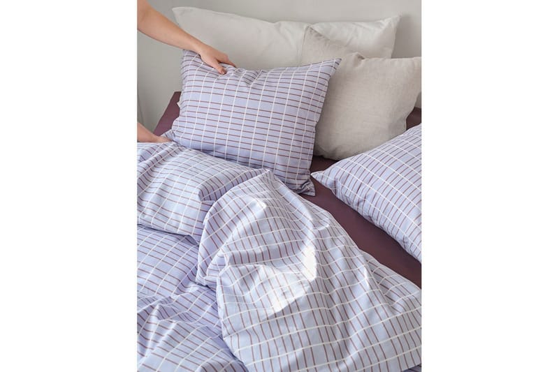 Dynetrekksett Enkeltseng 2-Delers Rumba Blå - Tekstiler - Sengetøy - Sengetøysett & dynetrekksett