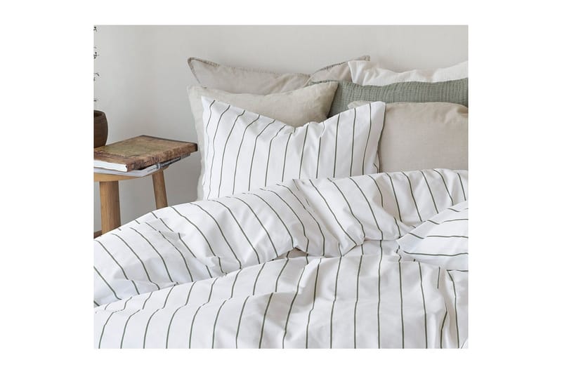 Dynetrekksett Enkeltseng 2-Delers Saga - Grønn - Tekstiler - Sengetøy - Sengetøysett & dynetrekksett