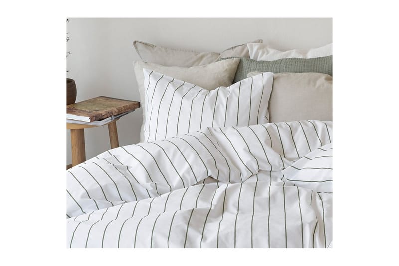 Dynetrekksett Enkeltseng 2-Delers Saga - Grønn - Tekstiler - Sengetøy - Sengetøysett & dynetrekksett