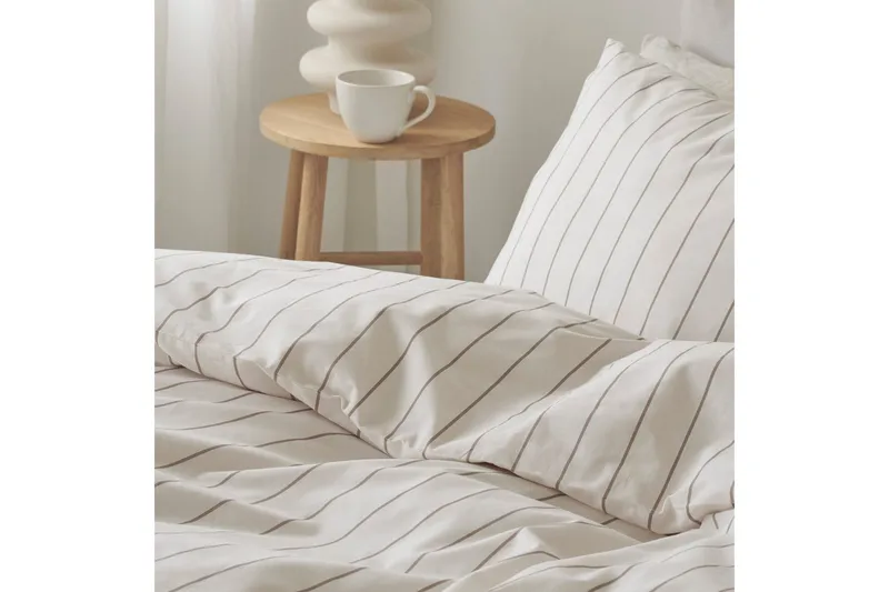 Dynetrekksett Enkeltseng 2-Delers Saga - Lin - Tekstiler - Sengetøy - Sengetøysett & dynetrekksett