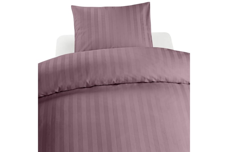 Dynetrekksett Enkeltseng 2-Delers Satin, Lilla