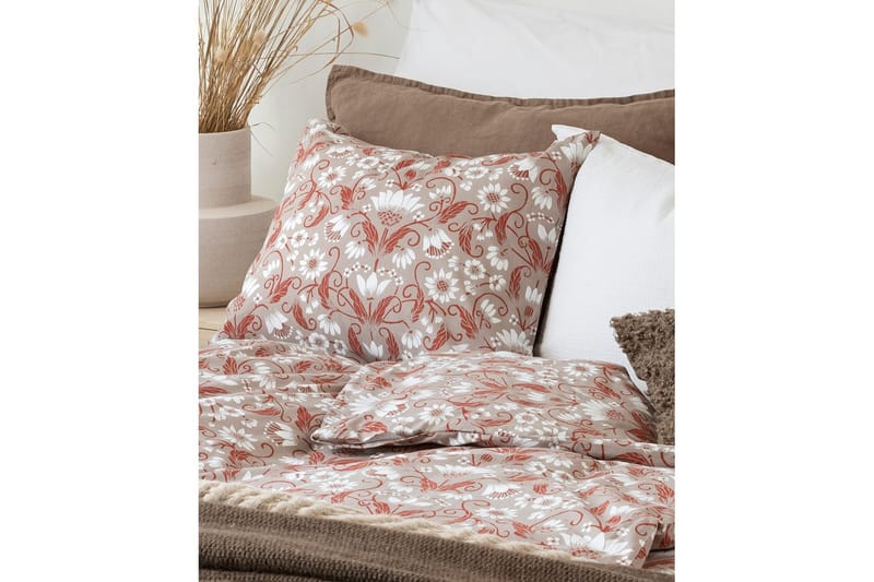 Dynetrekksett Enkeltseng 2-Delers Siljan Grå - Grå - Tekstiler - Sengetøy - Sengetøysett & dynetrekksett