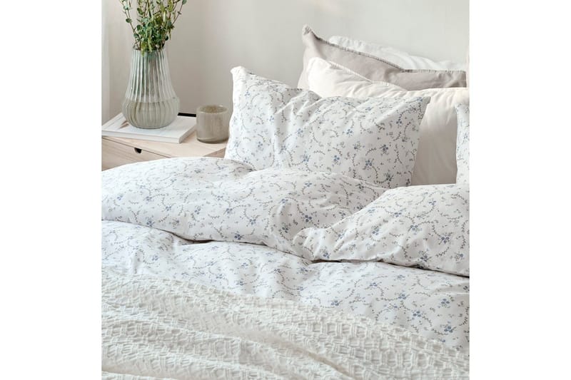 Dynetrekksett Enkeltseng 2-Delers Vilja - Blå - Tekstiler - Sengetøy - Sengetøysett & dynetrekksett