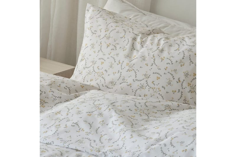 Dynetrekksett Enkeltseng 2-Delers Vilja - Gul - Tekstiler - Sengetøy - Sengetøysett & dynetrekksett