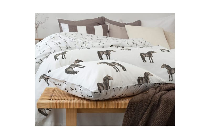 Dynetrekksett Enkeltseng 2-Delers Wendy Brun - Tekstiler - Sengetøy - Sengetøysett & dynetrekksett