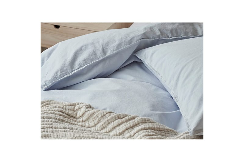 Dynetrekksett Enkeltseng 2-Dels Humble - Blå - Tekstiler - Sengetøy - Sengetøysett & dynetrekksett