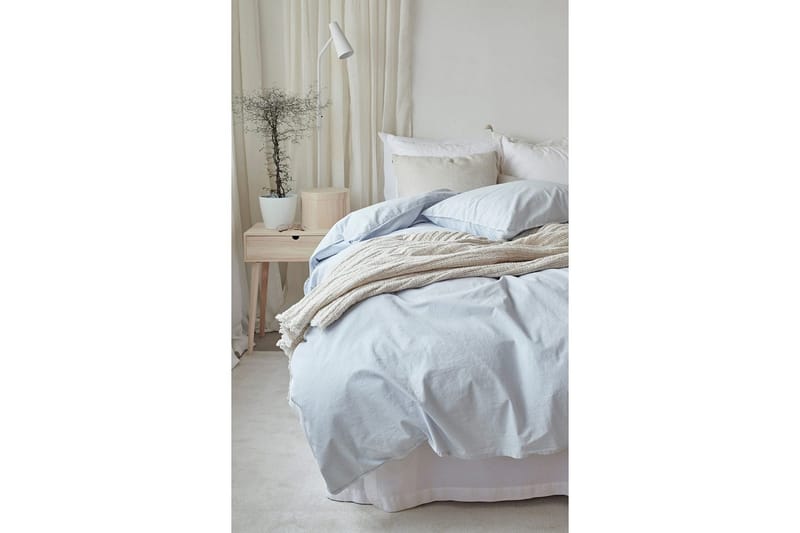 Dynetrekksett Enkeltseng 2-Dels Humble - Blå - Tekstiler - Sengetøy - Sengetøysett & dynetrekksett