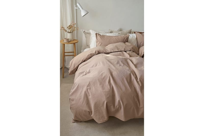 Dynetrekksett Enkeltseng 2-Dels Humble - Brun - Tekstiler - Sengetøy - Sengetøysett & dynetrekksett