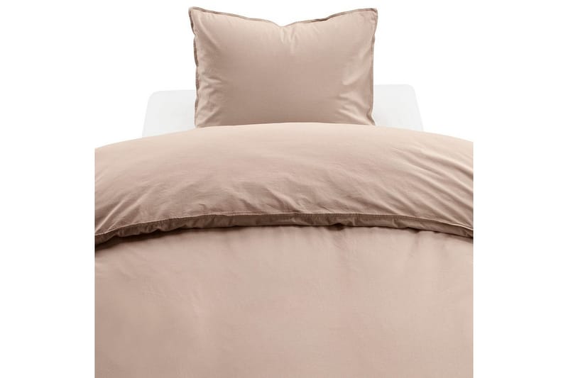 Dynetrekksett Enkeltseng 2-Dels Humble - Brun - Tekstiler - Sengetøy - Sengetøysett & dynetrekksett