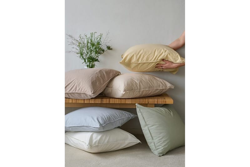 Dynetrekksett Enkeltseng 2-Dels Humble - Grønn - Tekstiler - Sengetøy - Sengetøysett & dynetrekksett