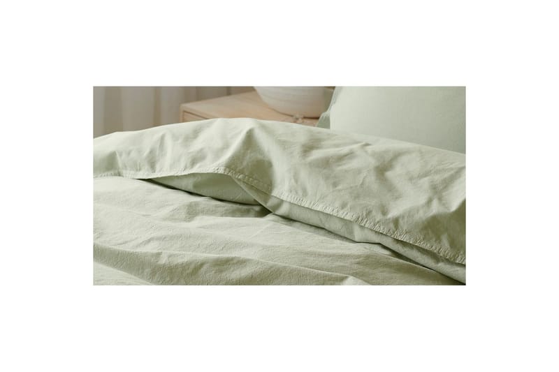 Dynetrekksett Enkeltseng 2-Dels Humble - Grønn - Tekstiler - Sengetøy - Sengetøysett & dynetrekksett