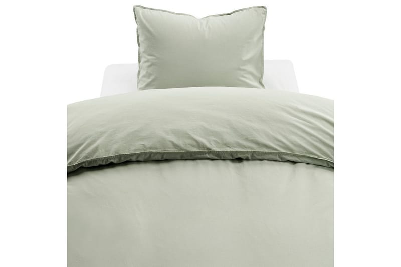 Dynetrekksett Enkeltseng 2-Dels Humble - Grønn - Tekstiler - Sengetøy - Sengetøysett & dynetrekksett