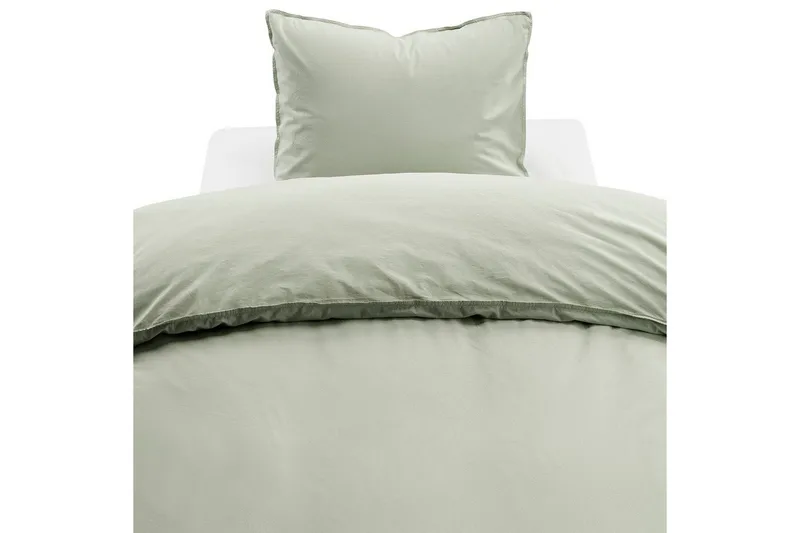 Dynetrekksett Enkeltseng 2-Dels Humble - Grønn - Tekstiler - Sengetøy - Sengetøysett & dynetrekksett