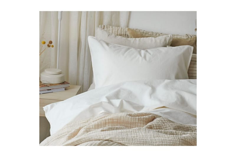 Dynetrekksett Enkeltseng 2-Dels Humble - Hvit - Tekstiler - Sengetøy - Sengetøysett & dynetrekksett