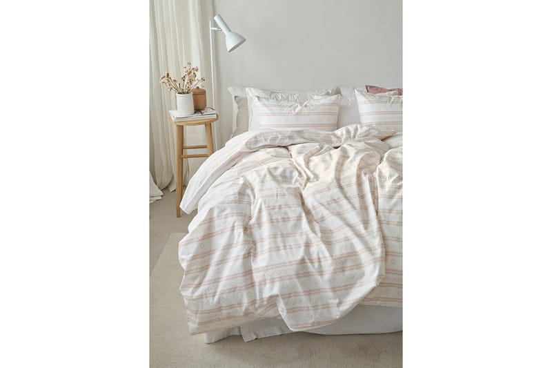 Dynetrekksett Enkeltseng 2-Dels Inka Rosa - Tekstiler - Sengetøy - Sengetøysett & dynetrekksett