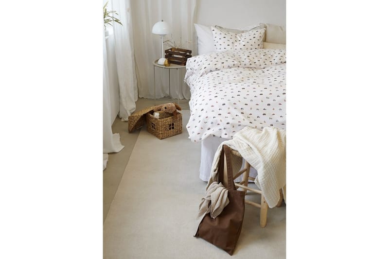 Dynetrekksett Enkeltseng 2-Dels John Beige - Tekstiler - Sengetøy - Dyne