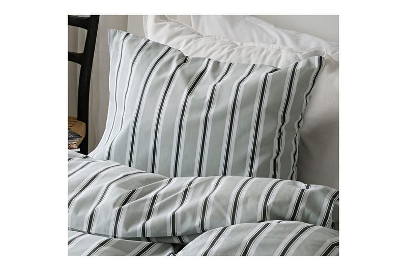 Dynetrekksett Enkeltseng 2-dels Sunnan Rand - Grønn - Tekstiler - Sengetøy - Sengetøysett & dynetrekksett