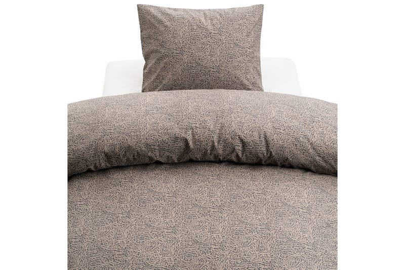 Dynetrekksett Enkeltseng 2-dels Sylvi, Brun