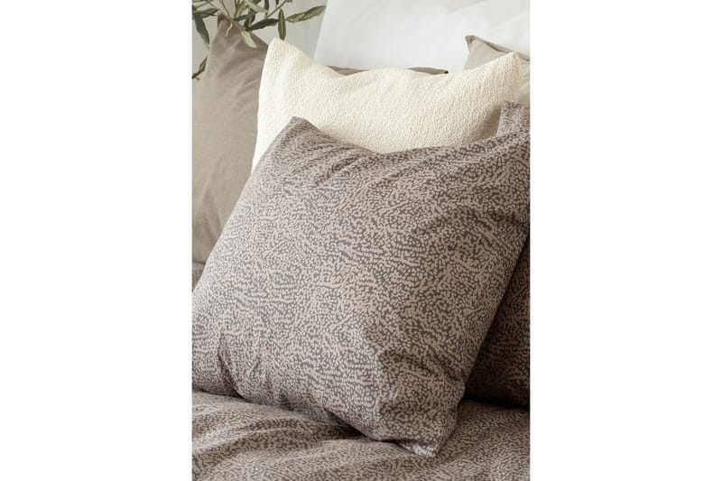 Dynetrekksett Enkeltseng 2-dels Sylvi - Brun - Tekstiler - Sengetøy - Sengetøysett & dynetrekksett