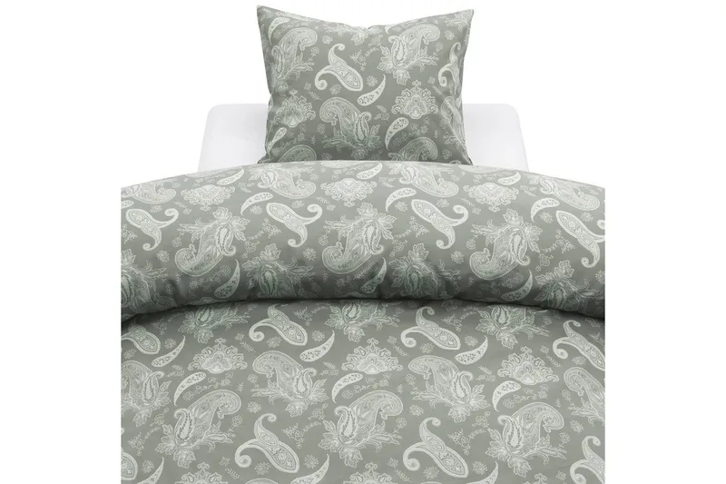 Dynetrekksett Enkeltseng 2-dels Tilly, Grønn