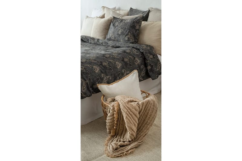 Dynetrekksett Enkeltseng 2-dels Tilly - Svart - Tekstiler - Sengetøy - Sengetøysett & dynetrekksett