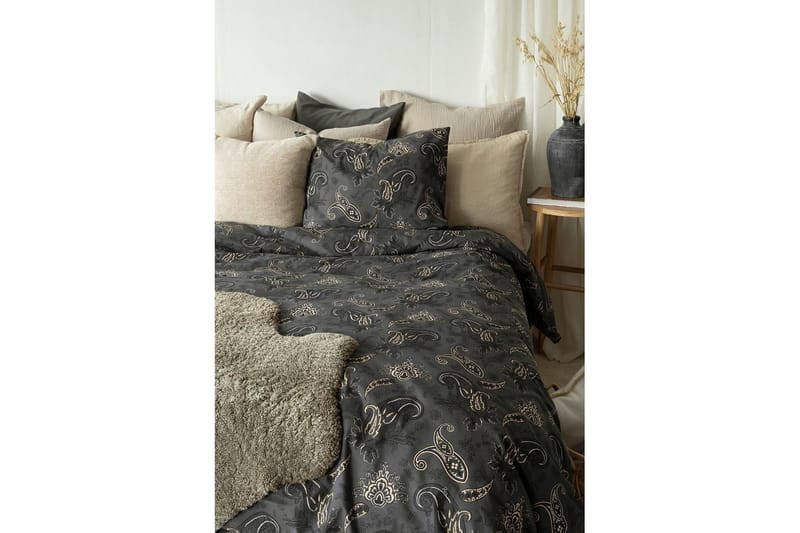 Dynetrekksett Enkeltseng 2-dels Tilly - Svart - Tekstiler - Sengetøy - Sengetøysett & dynetrekksett