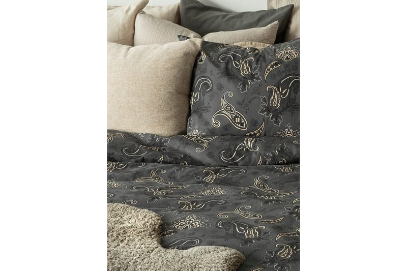 Dynetrekksett Enkeltseng 2-dels Tilly - Svart - Tekstiler - Sengetøy - Sengetøysett & dynetrekksett