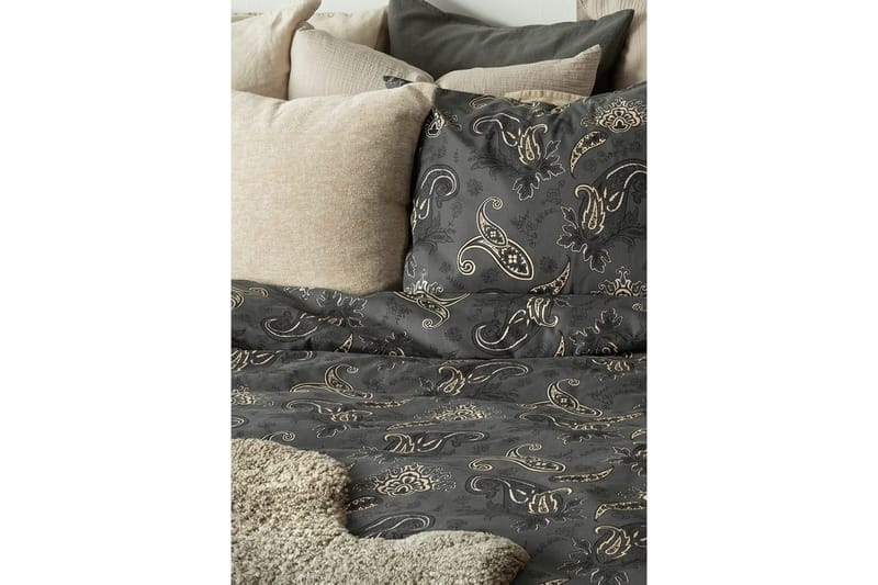 Dynetrekksett Enkeltseng 2-dels Tilly - Svart - Tekstiler - Sengetøy - Sengetøysett & dynetrekksett