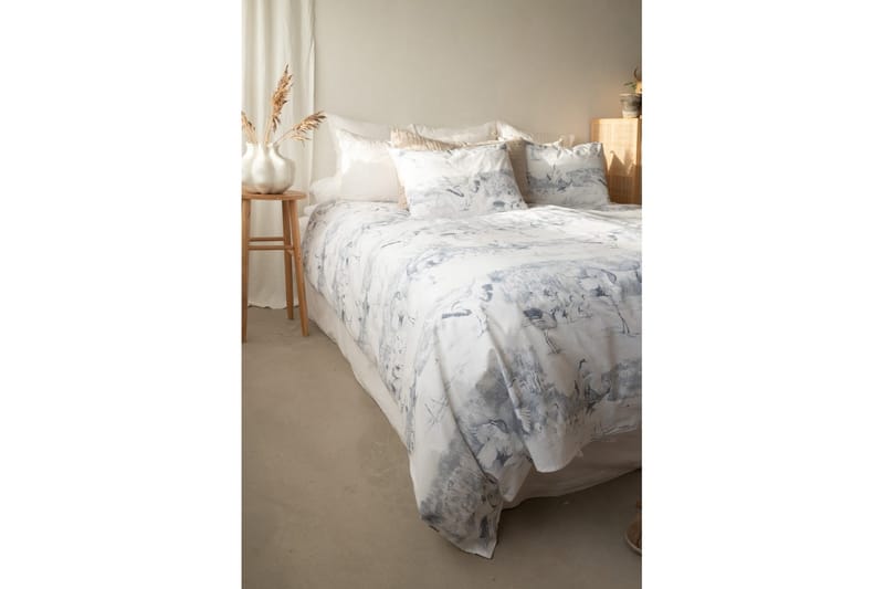 Dynetrekksett Enkeltseng 2-dels Trandansen Blå - Tekstiler - Sengetøy - Sengetøysett & dynetrekksett