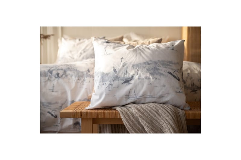 Dynetrekksett Enkeltseng 2-dels Trandansen Blå - Tekstiler - Sengetøy - Sengetøysett & dynetrekksett