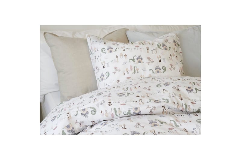 Dynetrekksett Enkeltseng 2-delt Fingal Pastell - Tekstiler - Barnetekstiler - Sengetøy til barn - Sprinkelseng sengetøy - Laken sprinkelseng