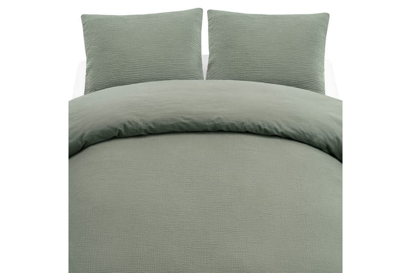 Dynetrekksett Dobbeltseng 3-Dels Rolling - Grønn - Tekstiler - Sengetøy - Sengetøysett & dynetrekksett - Sengesett enkeltseng