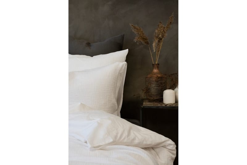 Dynetrekksett Dobbeltseng 3-Dels Rolling - Hvit - Tekstiler - Sengetøy - Sengetøysett & dynetrekksett - Sengesett enkeltseng