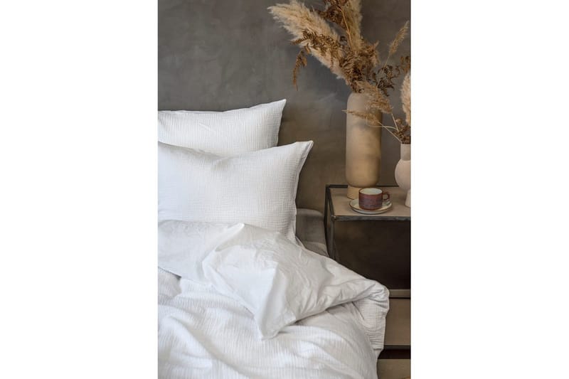 Dynetrekksett Dobbeltseng 3-Dels Rolling - Hvit - Tekstiler - Sengetøy - Sengetøysett & dynetrekksett - Sengesett enkeltseng