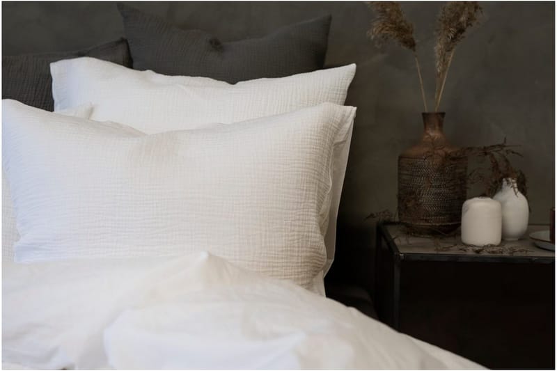 Dynetrekksett Dobbeltseng 3-Dels Rolling - Hvit - Tekstiler - Sengetøy - Sengetøysett & dynetrekksett - Sengesett enkeltseng