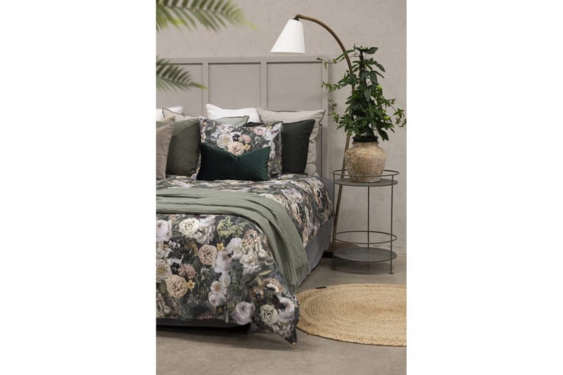 Dynetrekksett Enkeltseng 2-dels Abigail Grønn - Borganäs of Sweden - Tekstiler - Sengetøy - Sengetøysett & dynetrekksett - Sengesett enkeltseng