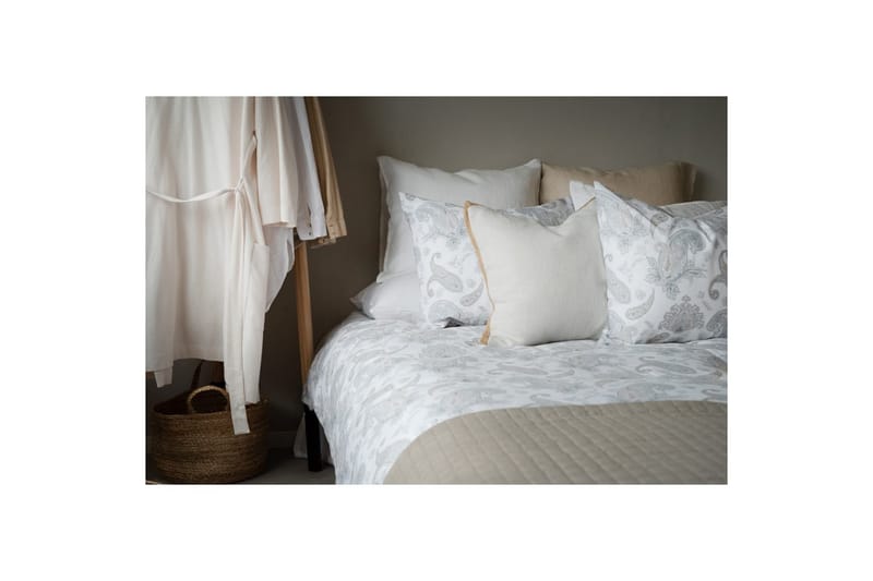 Dynetrekksett Enkeltseng 2-dels Tilly - Grå - Tekstiler - Sengetøy - Sengetøysett & dynetrekksett - Sengesett enkeltseng