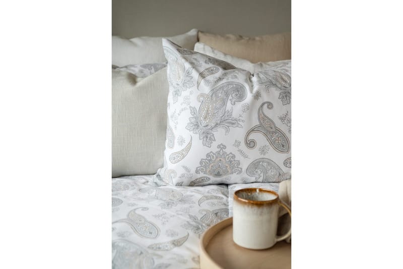 Dynetrekksett Enkeltseng 2-dels Tilly - Grå - Tekstiler - Sengetøy - Sengetøysett & dynetrekksett - Sengesett enkeltseng