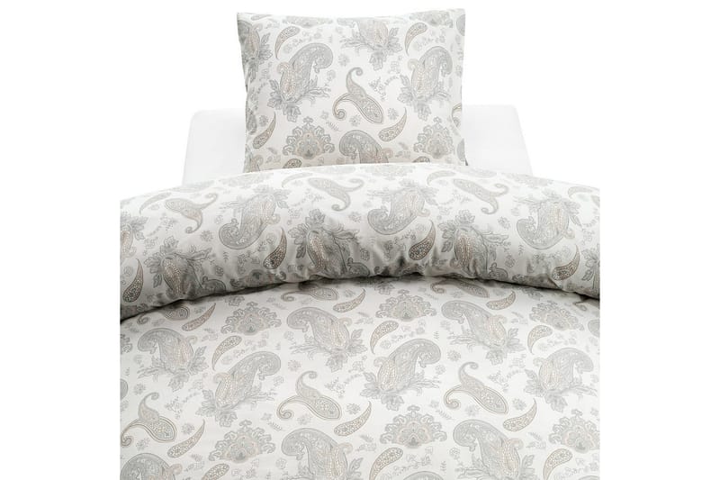 Dynetrekksett Enkeltseng 2-dels Tilly, Grå