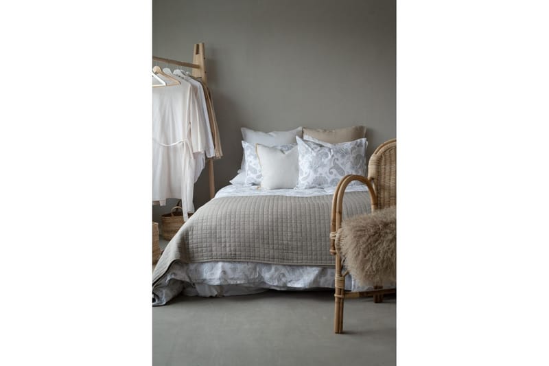 Dynetrekksett Enkeltseng 2-dels Tilly - Grå - Tekstiler - Sengetøy - Sengetøysett & dynetrekksett - Sengesett enkeltseng