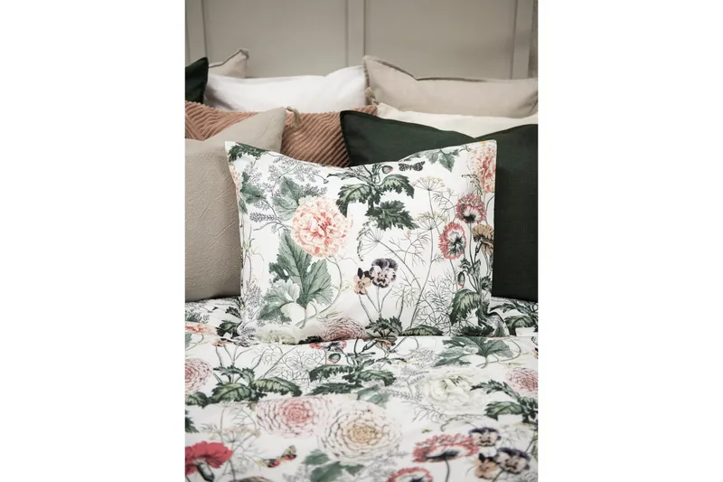 Dynetrekksett Enkeltseng 2-delt Fiona Hvit - Franzén - Tekstiler - Sengetøy - Sengetøysett & dynetrekksett - Sengesett enkeltseng