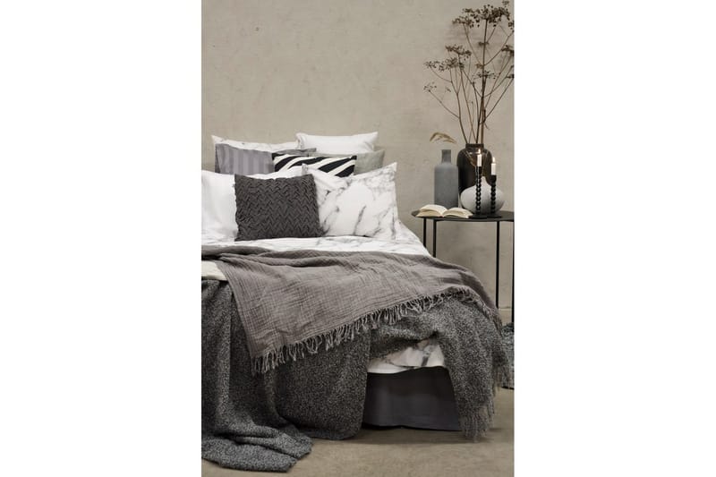 Dynetrekksett Enkeltseng 2-delt Marmor Hvit - Marmor - Tekstiler - Sengetøy - Sengetøysett & dynetrekksett - Sengesett enkeltseng