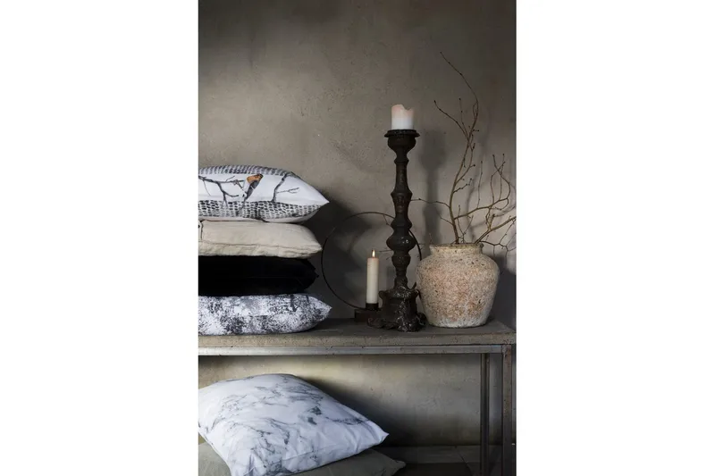 Dynetrekksett Enkeltseng 2-delt Marmor Hvit - Marmor - Tekstiler - Sengetøy - Sengetøysett & dynetrekksett - Sengesett enkeltseng