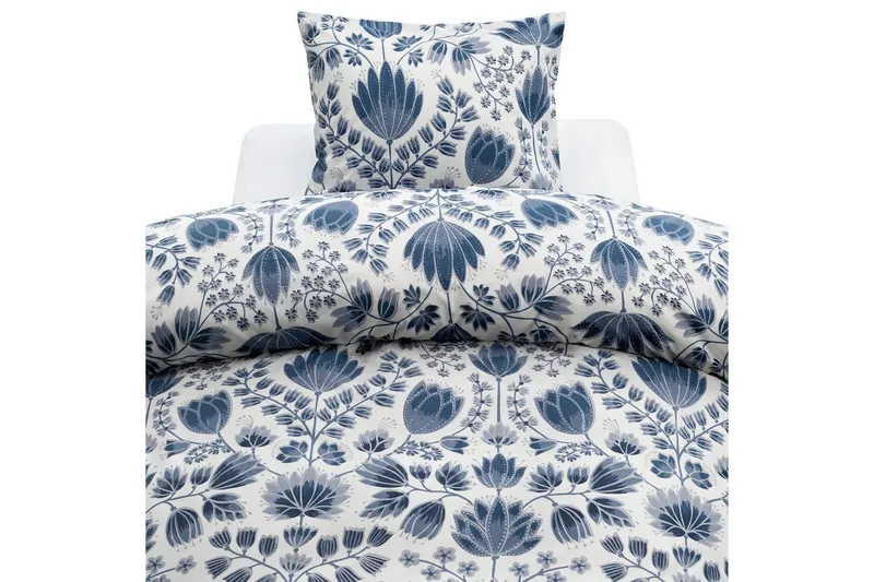 Dynetrekksett Enkeltseng Harmony 2-Delers Aster Blå, undefined