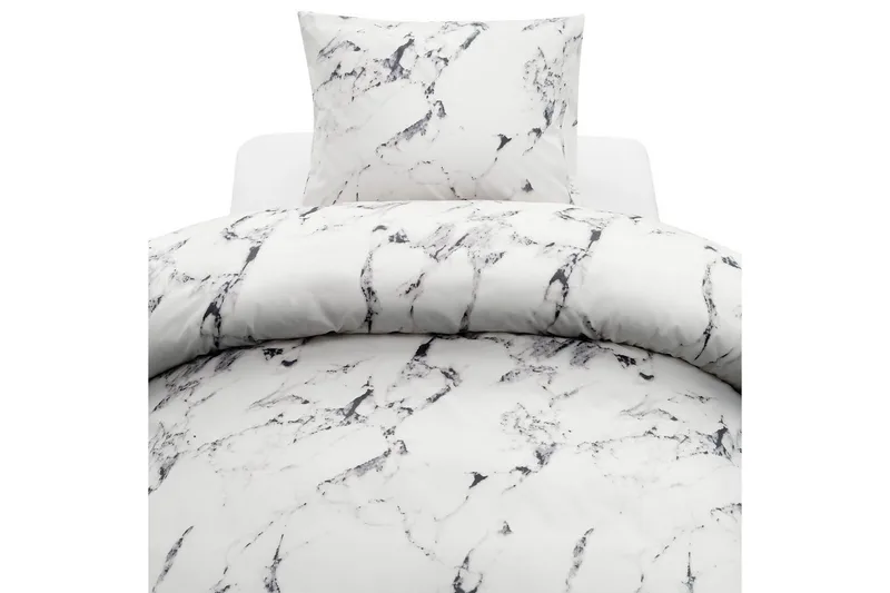 Dynetrekksett Enkeltseng Harmony 2-delt Maribelle Hvit, undefined