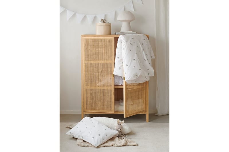 Dynetrekksett til Sprinkelseng 2-Delers Alvin Beige - Tekstiler - Sengetøy - Dyne