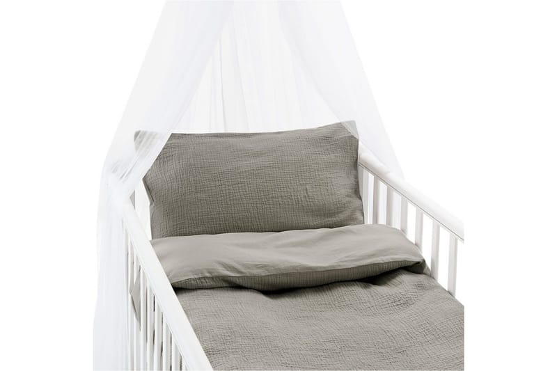 Dynetrekksett til Sprinkelseng 2-Delers Rolling - Grå - Tekstiler - Sengetøy - Sengetøysett & dynetrekksett