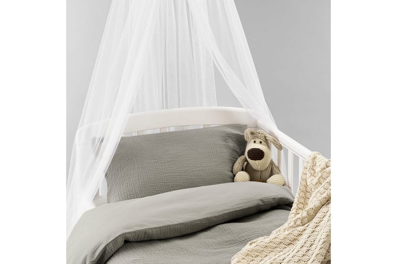 Dynetrekksett til Sprinkelseng 2-Delers Rolling - Grå - Tekstiler - Sengetøy - Sengetøysett & dynetrekksett