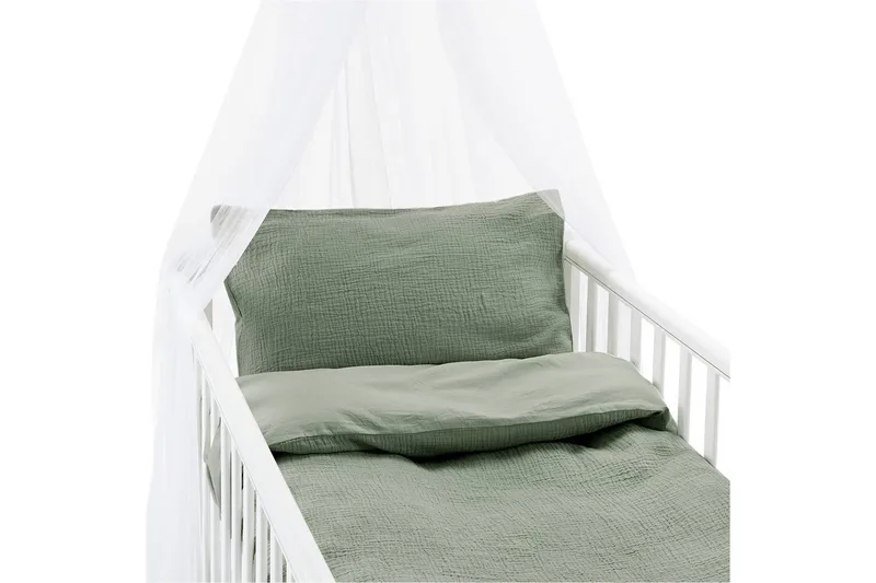 Dynetrekksett til Sprinkelseng 2-Delers Rolling - Grønn - Tekstiler - Sengetøy - Sengetøysett & dynetrekksett