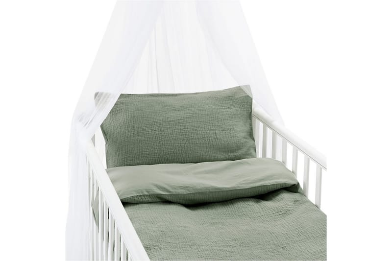 Dynetrekksett til Sprinkelseng 2-Delers Rolling - Grønn - Tekstiler - Sengetøy - Sengetøysett & dynetrekksett